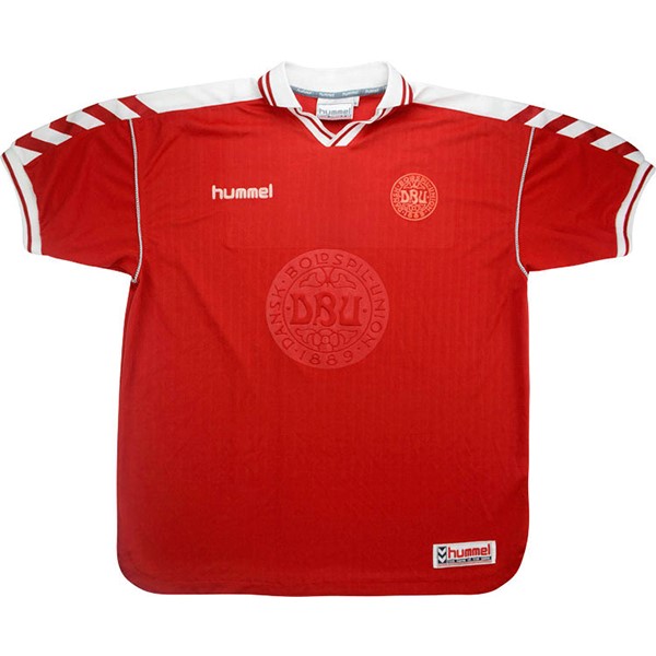 Tailandia Camiseta Dinamarca 1ª Kit Retro 1998 Rojo